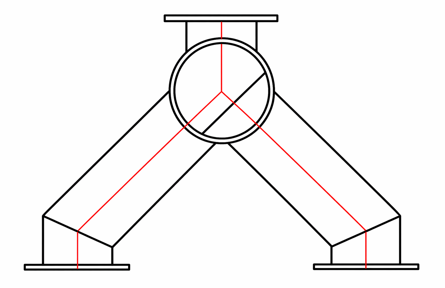 Diverter valve line diagram