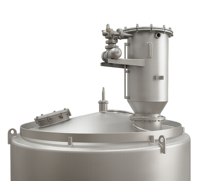 Dust collection unit — reference 02